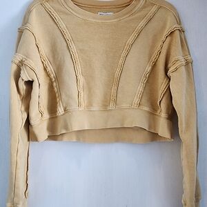 Vintage Urban Outfitters Mustard Knit Top